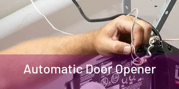  Automatic Door Opener 